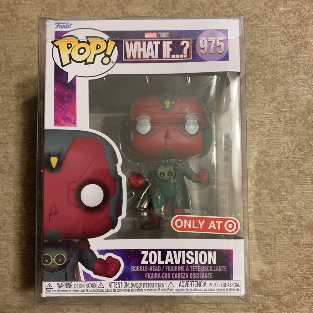 What If…?: Zolavision #975 (Target Exclusive) Funko Pop! with Protector